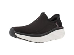 Zapatos de Mujer SKECHERS Slipins Dlux Walker Tecido Negro (37)