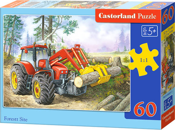 Puzzle CASTORLAND Forest Site (60 Piezas)