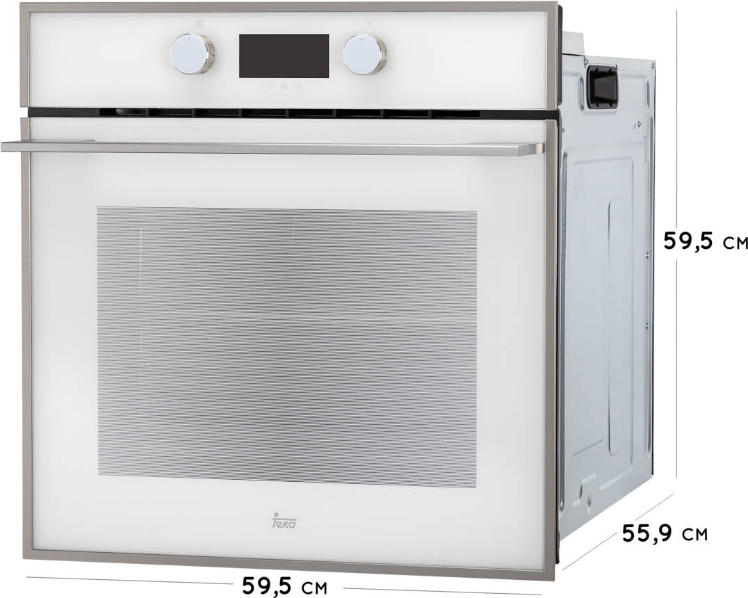 Horno TEKA HLB 840 WH (70 L - 59.5 cm - Hidrolítico - Blanco)