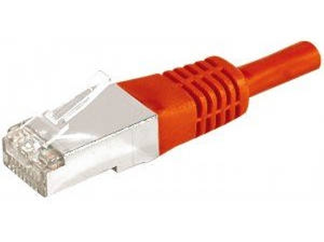 Cable de Red CONNECT (RJ45 - 10 m - Rojo)