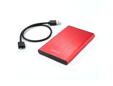 Hdd case sata 3.0 a caja externa usb[Rojo]