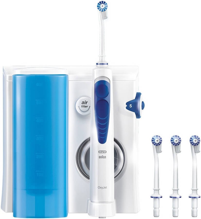 Irrigador ORAL-B Professional Care Oxyjet Azul y Blanco