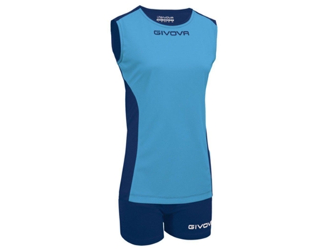 Equipo Completo para Mujer GIVOVA Piper Azul para Fútbol (XL)