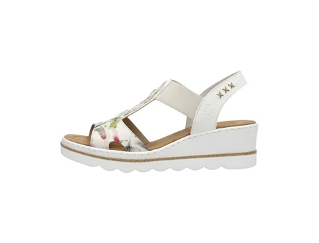 Sandalias de Tacón de Mujer RIEKER Elástica Outro Multicolor (39)