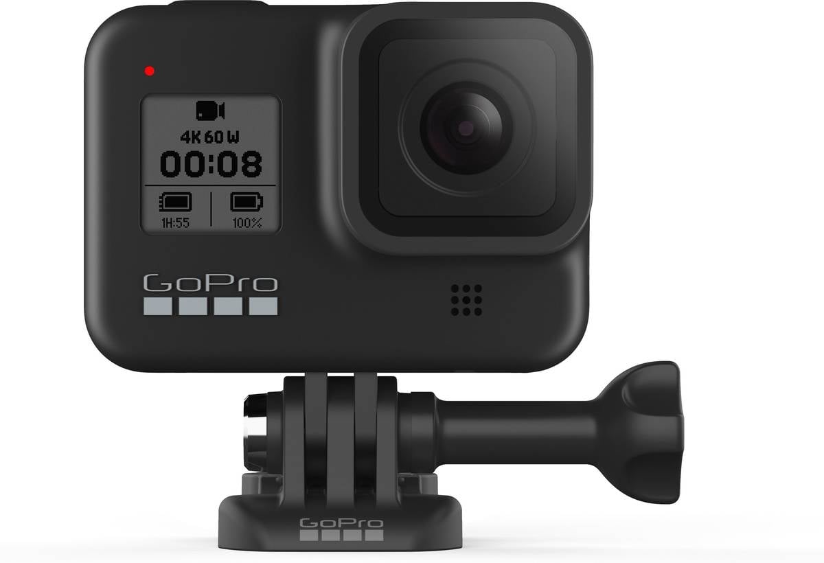 Cámara de Acción GOPRO HERO 8 Black (4K Ultra HD - 12 MP - Wi-Fi y Bluetooth)