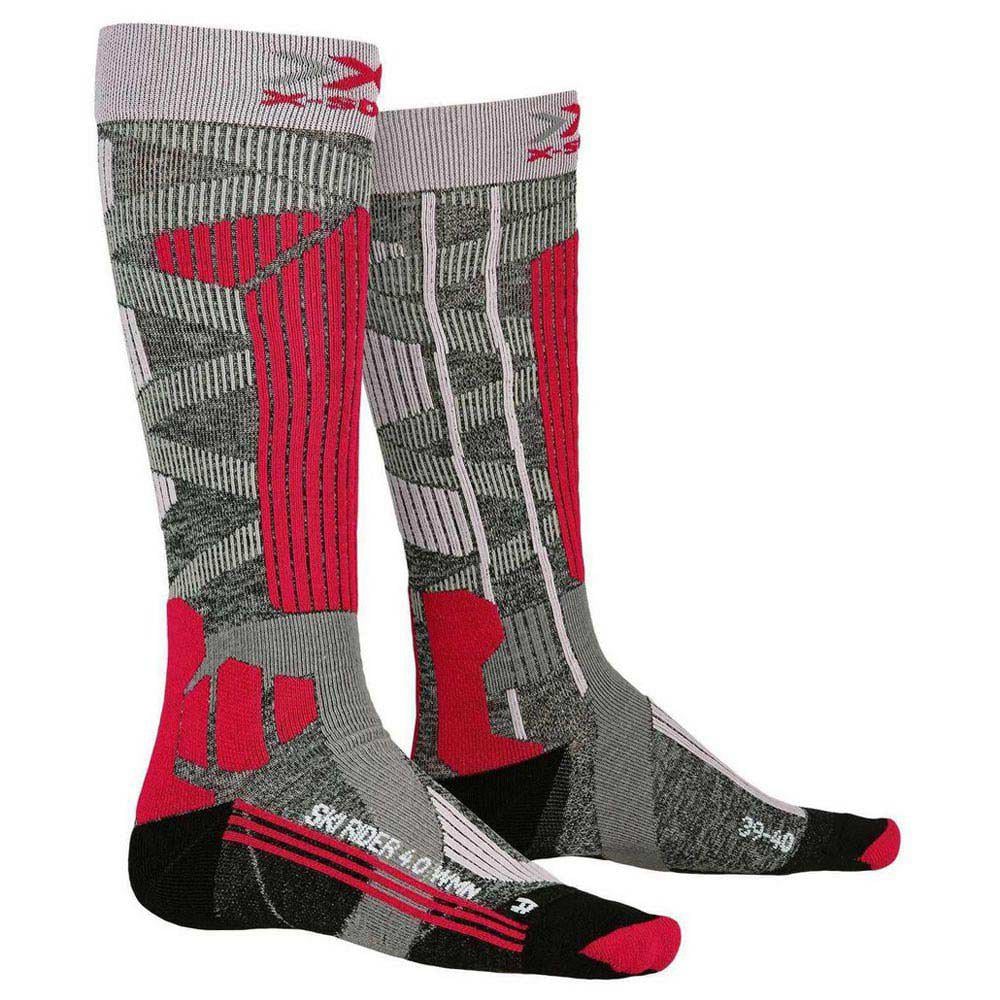 Ski Rider 4.0 women calcetines de invierno esquí mujer para xsocks gris 41 42