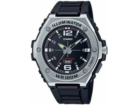 Reloj CASIO Hombre (Acero y Resina - Negro)