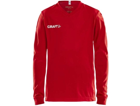 Camiseta de Hombre para Fútbol CRAFT Squad Solid Rojo (10/12 Años)