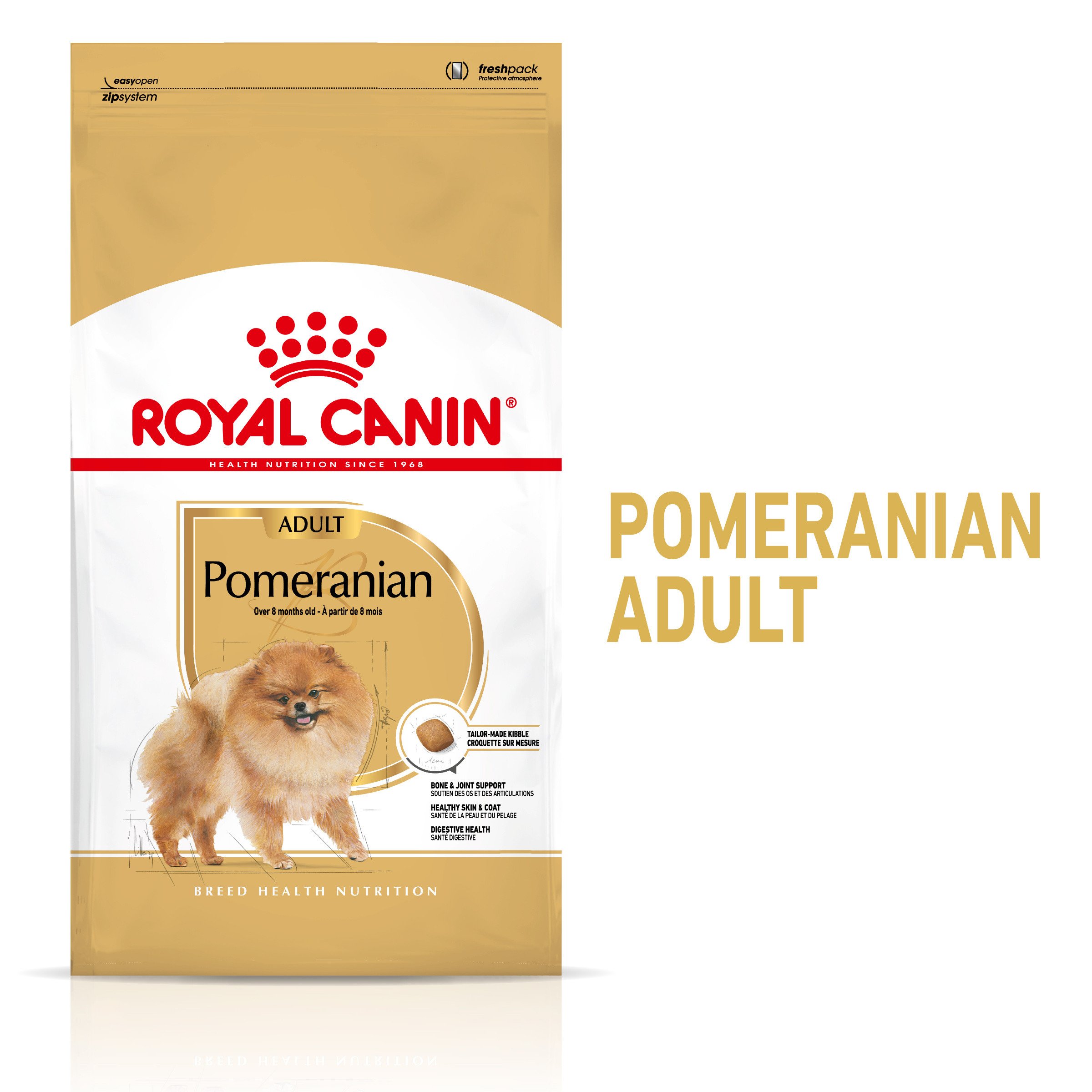 Comida ROYAL CANIN Pomerian Adult Seca para Perro Adulto de Raza (Cantidad: 3 kg)