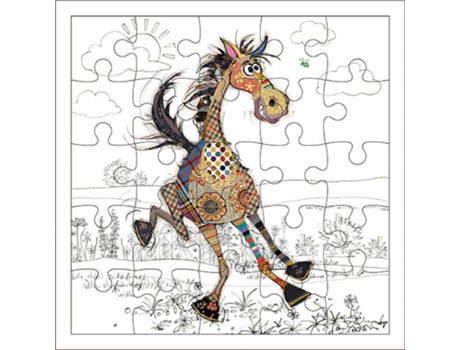 Tarjeta puzzle caballo KIUB Kook