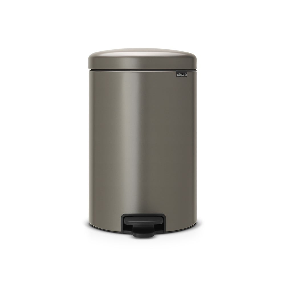 Cubo de Basura BRABANTIA NewIcon (20 l - Platina)