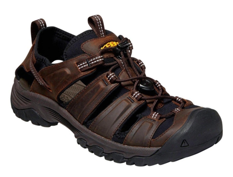 Sandalias KEEN Cuero Hombre (44 - Marrón)