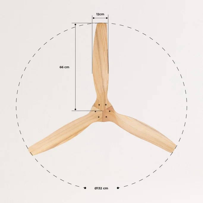 Ventilador de Techo CREATE Windwood 