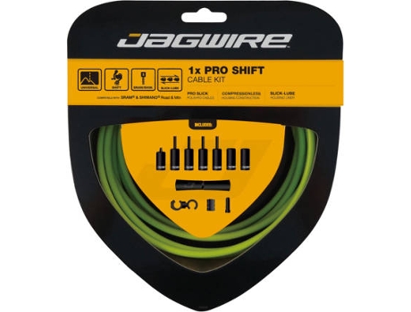 Kit JAGWIRE 1X Pro Shift Kit (Verde - TU)