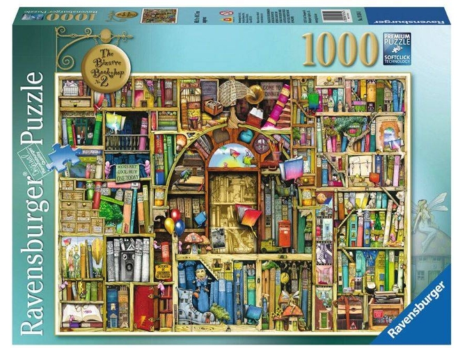 Puzzle 1000 Piezas la biblioteca extraña 2