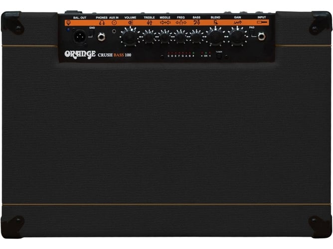 Amplificador ORANGE Crush Bass 100 Negro (55 x 51 x 35 cm)