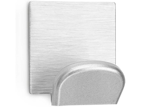 Gancho de Pared INOFIX Adhesivo Plateado (2 un)