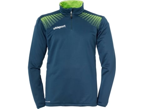 Chaqueta 1/4 Zip Niños UHLSPORT Goal (Verde - 8 Años )