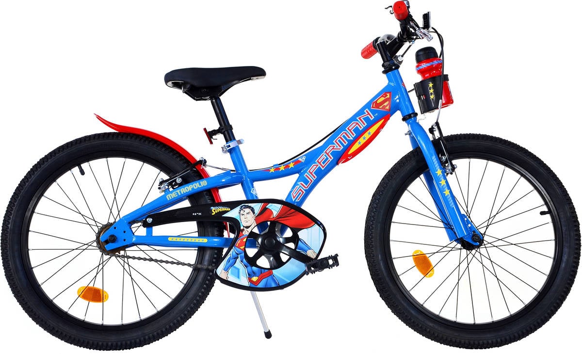 Bicicleta SUPERMAN Azul (Edad Minima: 7 años - 20")