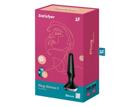 Satisfyer Plug Ilicious 2 Plug Vibrador Negro 1ud