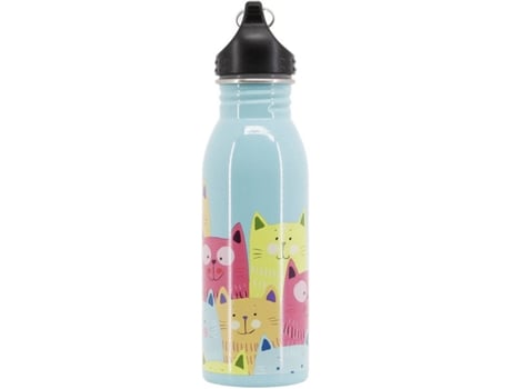 Oh My Pop02549 catsbotella de agua multicolor karactermania botella 500