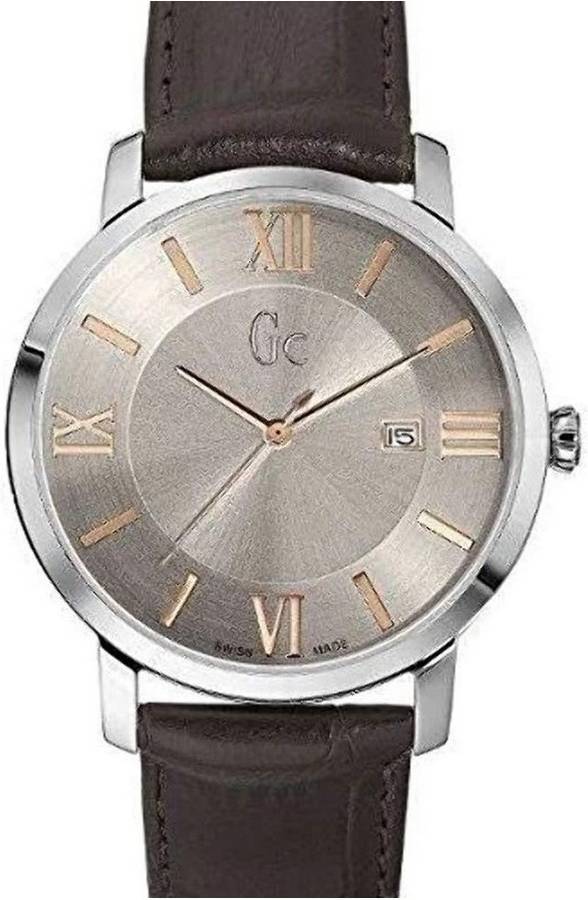 Reloj GC WATCHES X60016G1S Hombre (Piel - Gris)