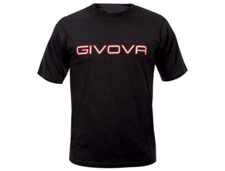 Camiseta de Hombre para Fútbol GIVOVA Spot Negro (3XS años)