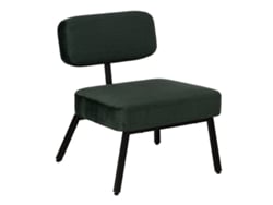 BIGBUY HOME Silla Negro Verde 58 x 59 x 71 cm