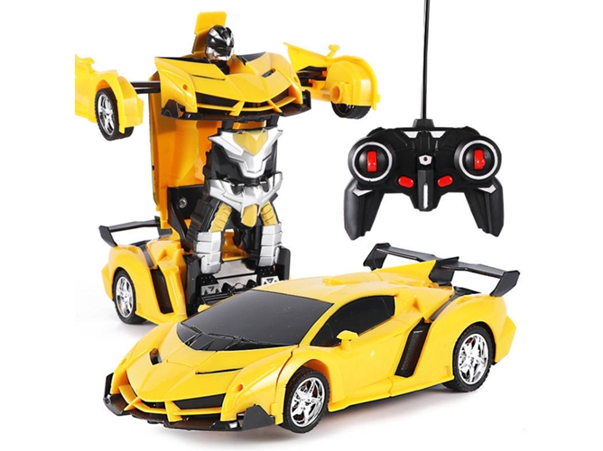 Juguete Transformable OHP RC (Amarillo)