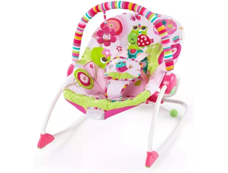 Silla de bebé BRIGHT STARTS Rocker Rasberry Garden