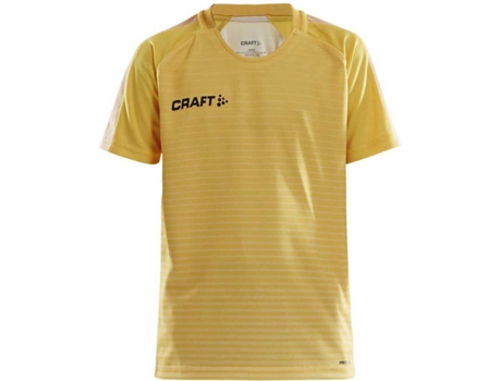 Camiseta de Hombre para Fútbol CRAFT Control Amarillo (8/10 Años)