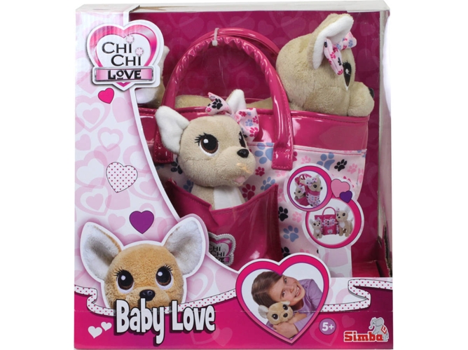 Baby Love Perrito con bolso de chi simba 5893178 peluche 105893178