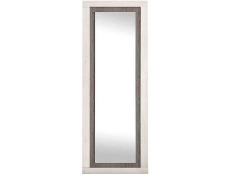 Espejo de Pared HOMESOUTH Lara (Andersen Pino - Gris - Melamina - 60 x 180 x 3.5 cm)