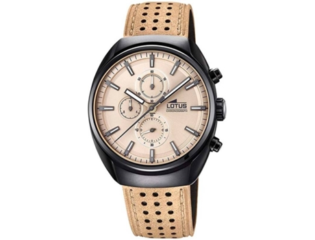 Reloj LOTUS Hombre (Piel - Beige)