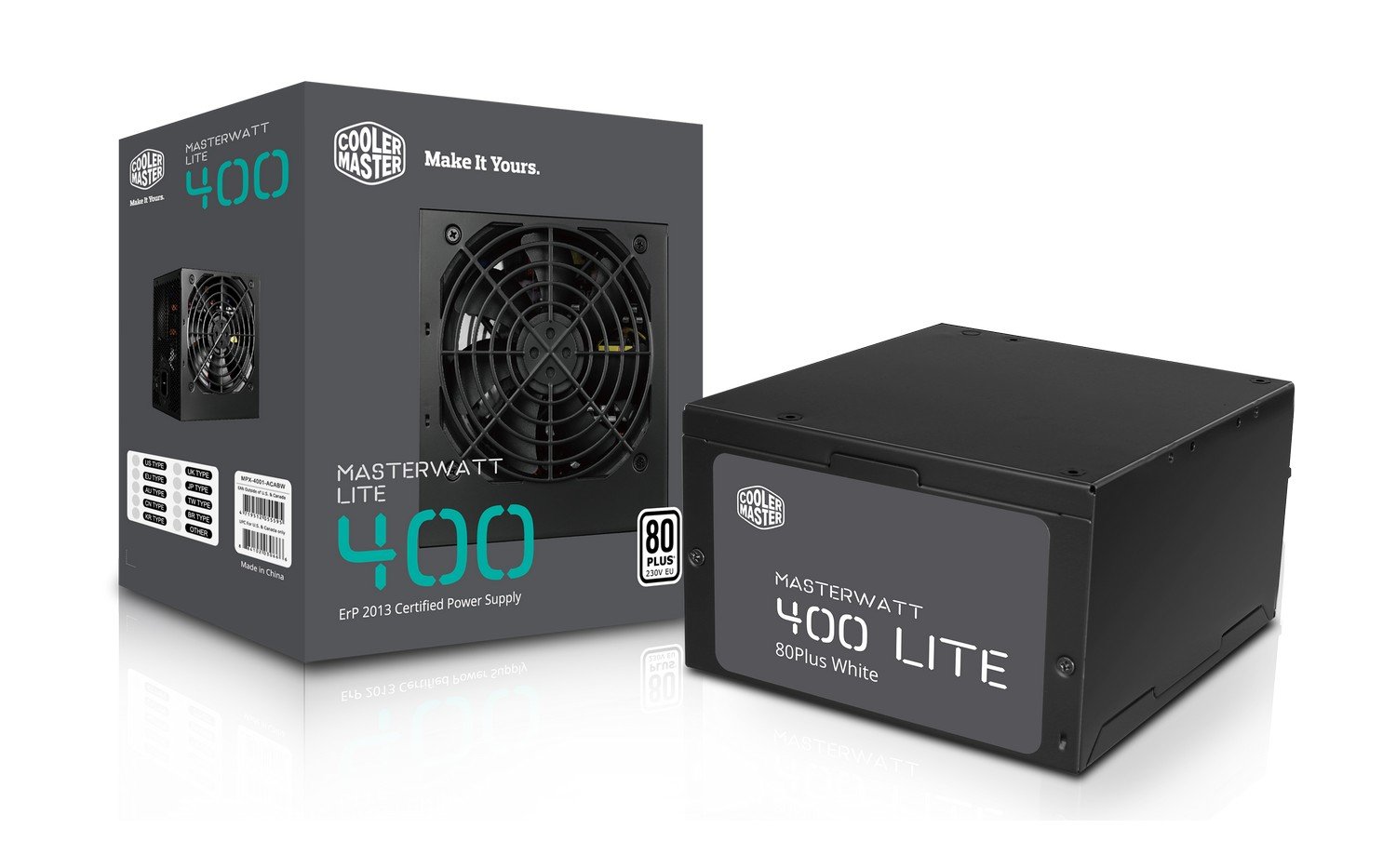 Fuente de Alimentación COOLER MASTER MasterWatt Lite 400