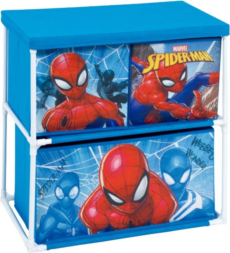 Estantería infantil SPIDERMAN SM12339 Poliéster Azul (53 x 60 x 30 cm)