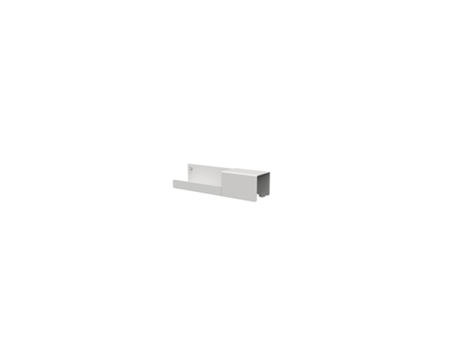 Percha NICE S Blanca Derecha FINK 37x9x9 cm