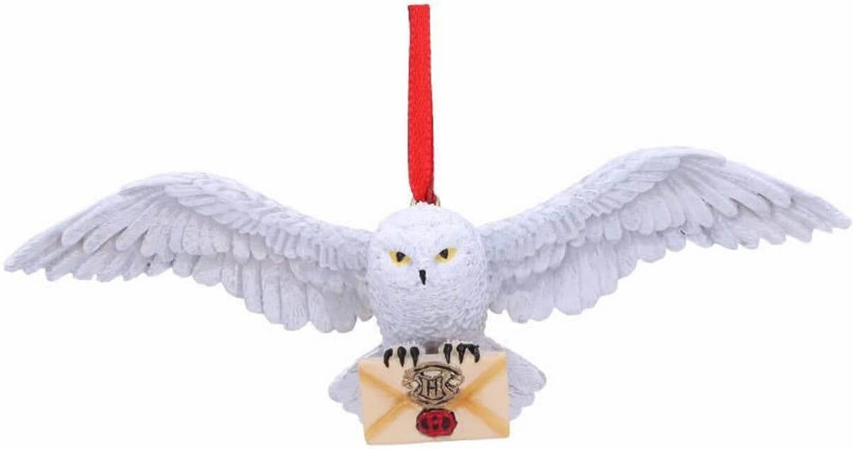 Adorno de Navidad NEMESIS NOW Hedwig (Harry Potter)