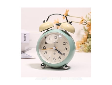 Alarma de mesita de noche convexa de 3 pulgadas, reloj despertador silencioso para niña, reloj personalizado con luz nocturna, reloj Boutique para ...