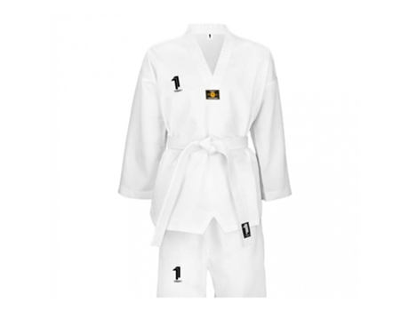 Dobok de taekwondo bordado para niños 1Fight1 Club (Tam: 12 años)