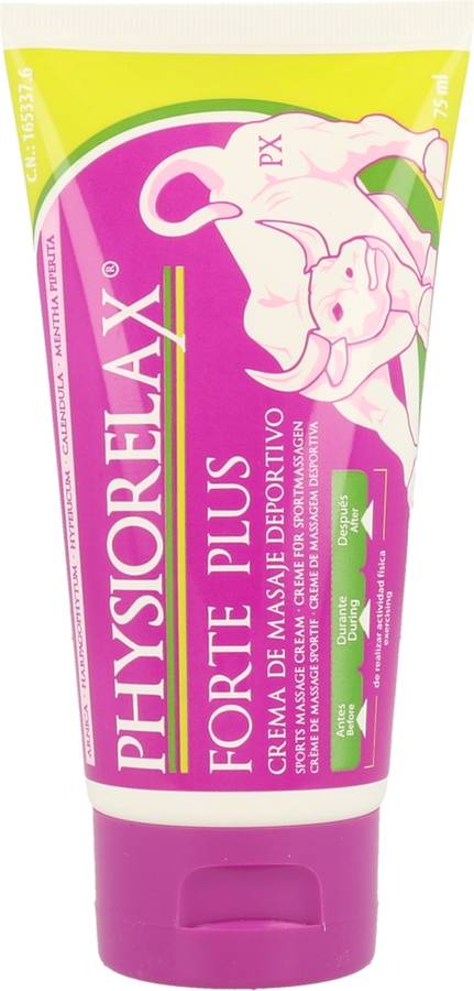 Physiorelax Forte Plus crema de masaje para y ligamentos 75 ml muscular