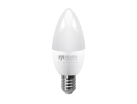 Bombilla LED SILVER ELECTRONICS ECO VELA G 7 W E14 600 lm (3000 K)