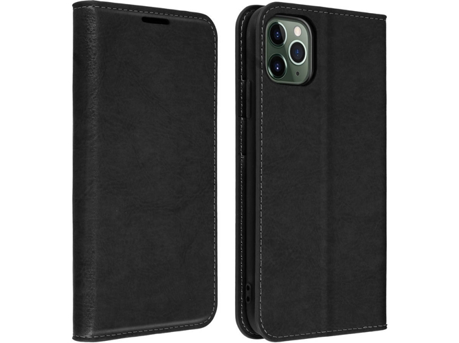 Funda iPhone 11 Pro Max AVIZAR Wallet Negro