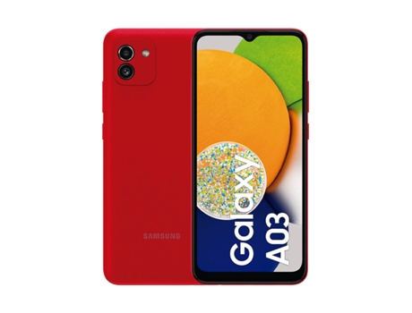 Smartphone SAMSUNG Galaxy A03 (6.5'' - 4 GB - 64 GB - Rojo)