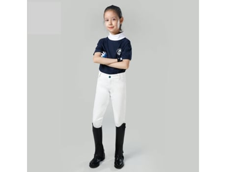 Pantalones para Niños SLOWMOOSE Profesionales Blanco (Talla: 140)