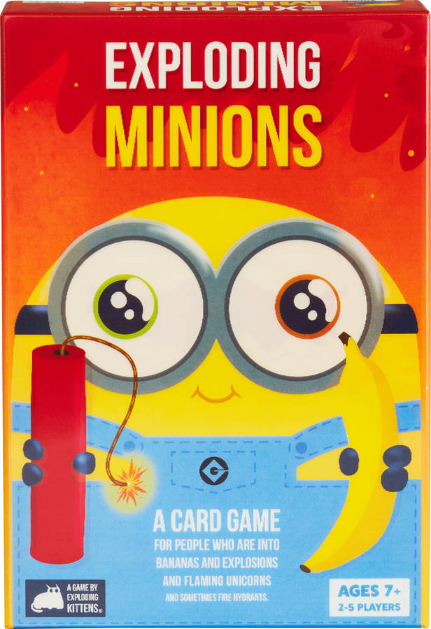 Juego de Cartas EXPLODING KITTENS Exploding Minions (7 años)