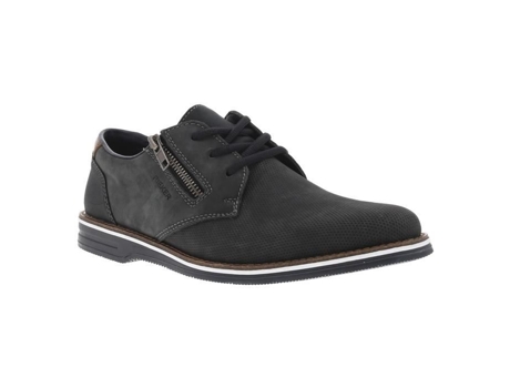 Zapatos de Adulto RIEKER Piel Negro (42)