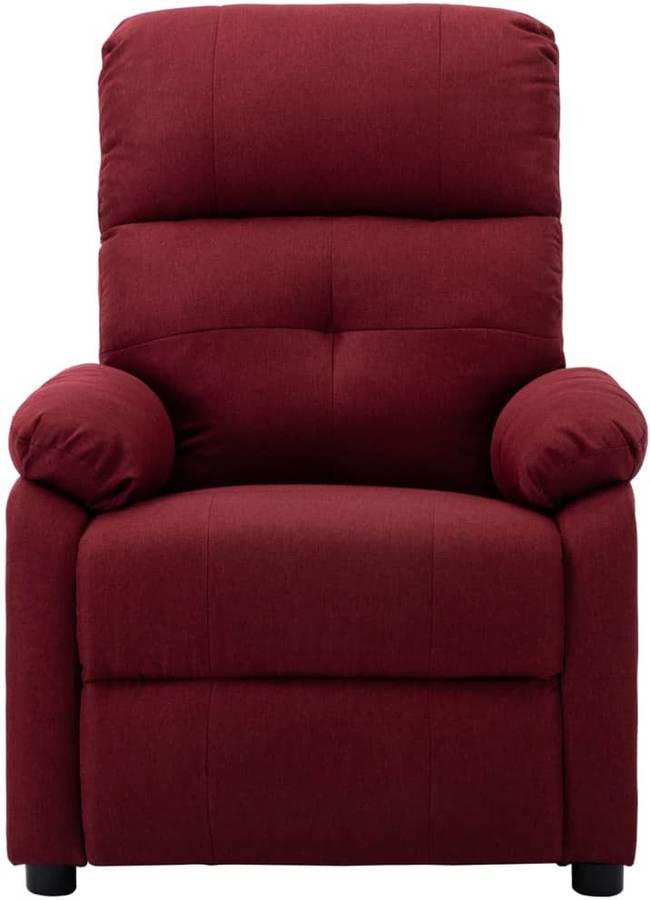 Sillón de Masaje VIDAXL 21 Reclinable Rojo