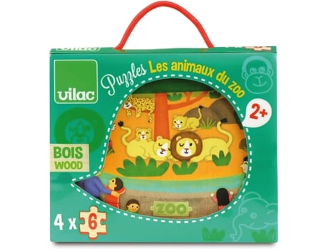 Juego Educativo VILAC (Madera - Verde - 16 x 13 cm)