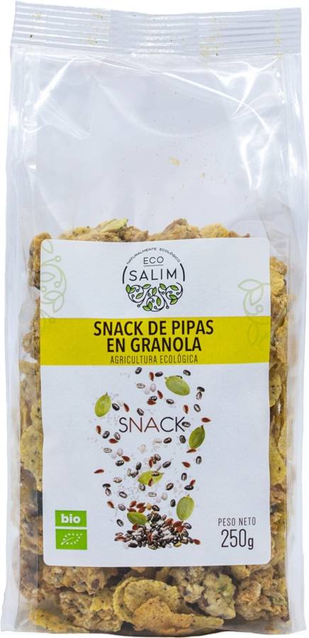 Snack de Pipas En Granola ECO SALIM (250 g)